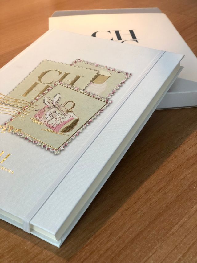 Carolina Herrera cuaderno/agenda a estrenar