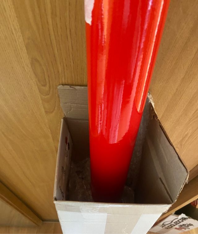 Vinilo autoadhesivo para coche rojo brillo