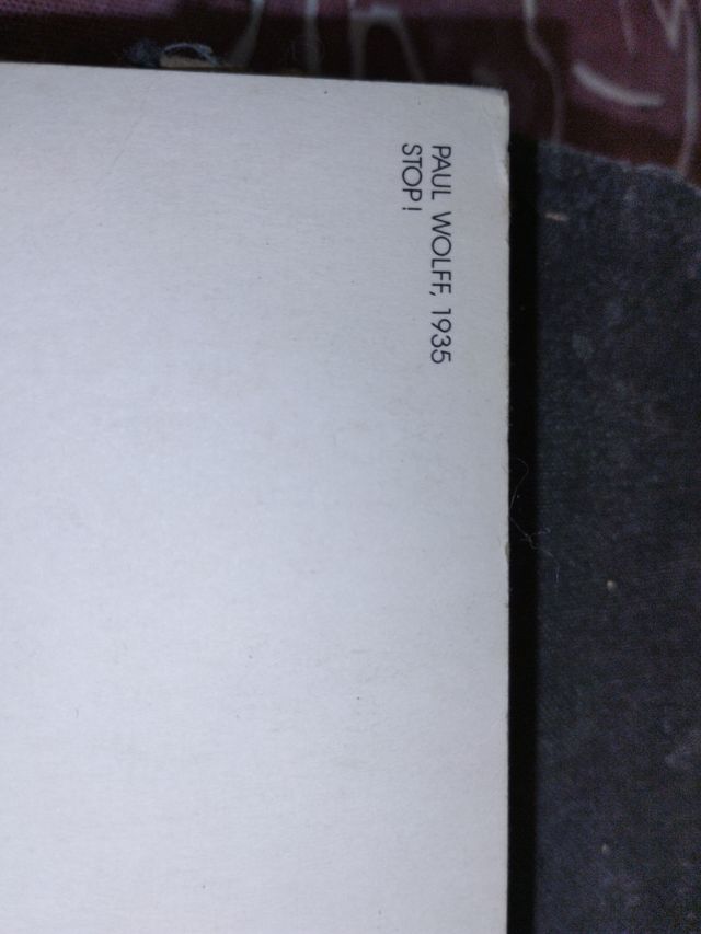 foto tarjeta de paul wolff de 1935