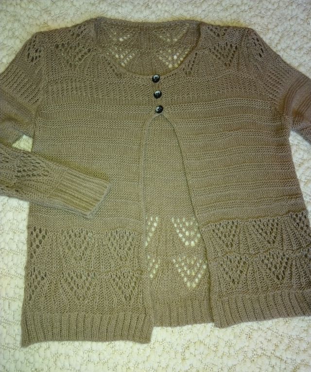 chaqueta crochet