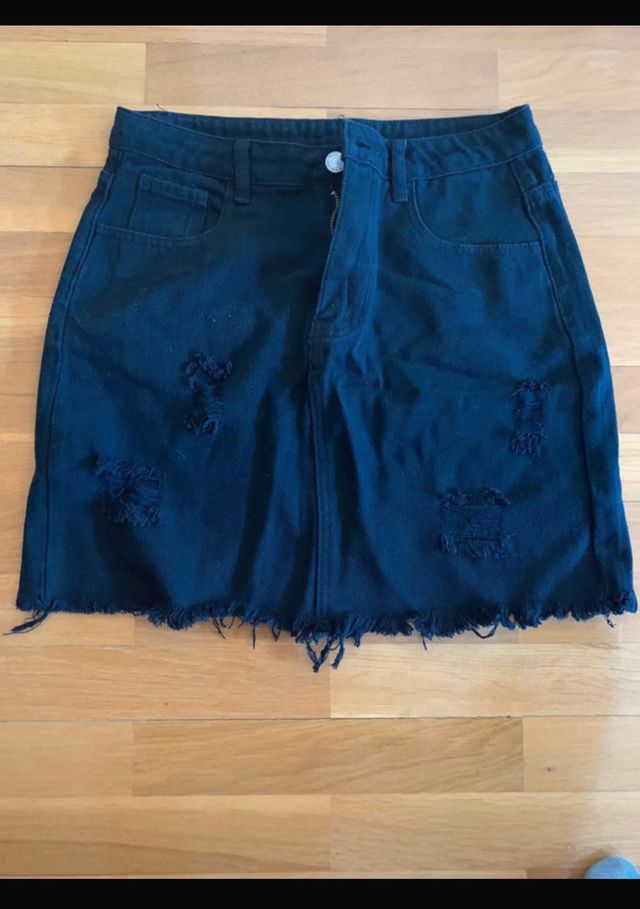 Falda vaquera