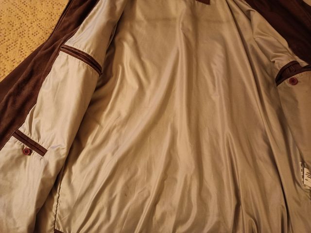 Cazadora ante piel de cabra auténtica talla 52