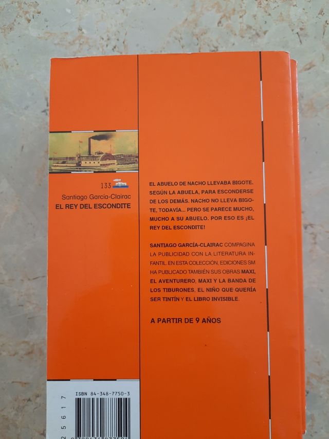 barco de vapor serie naranja
