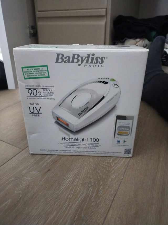 Depiladora BaByliss luz pulsada