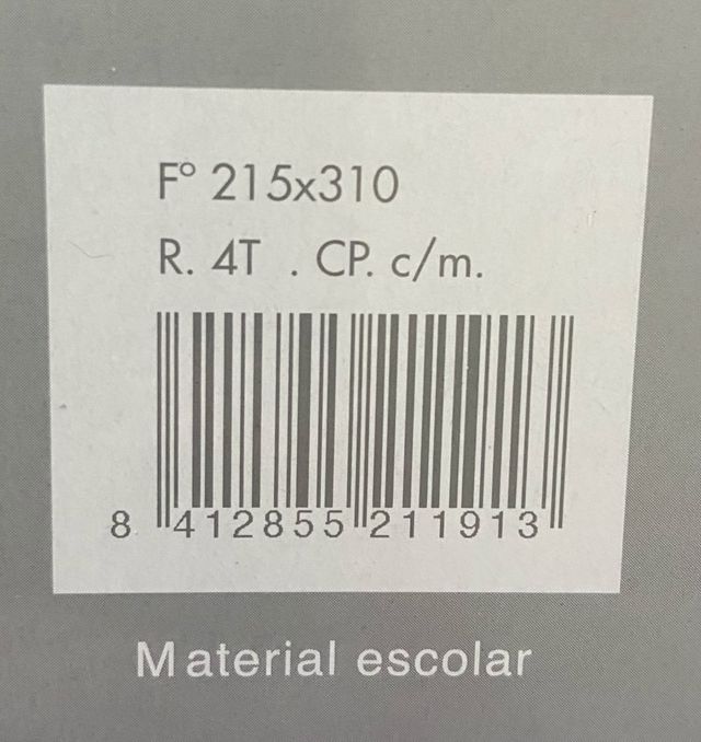 Recambios de hojas de cuadros