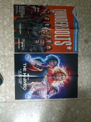Colección de 15 carteles de cine Marvel UCM