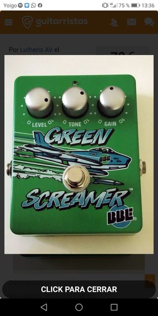 Servicio de custom mods para Bbe green screamer
