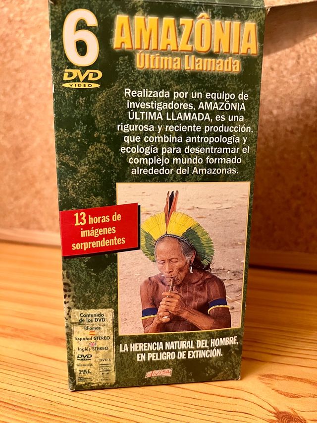 Serie DVD "Amazonia, última llamada"