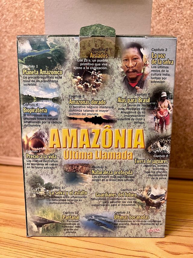Serie DVD "Amazonia, última llamada"