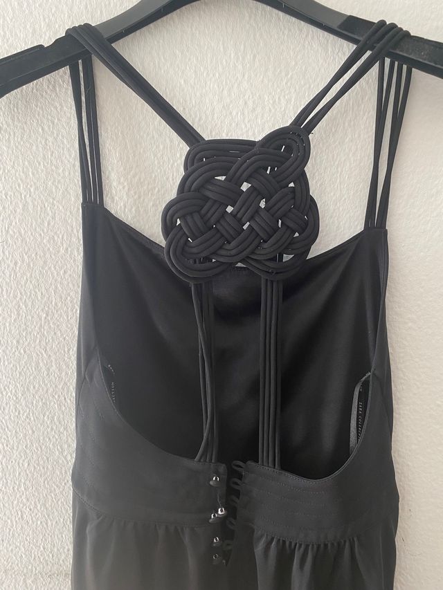 Vestido macramé espalda. Es espectacular