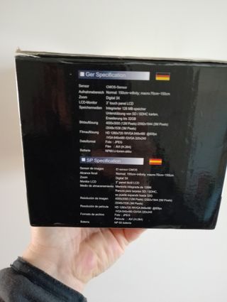 VIDEO CAMARA DIGITAL YASHICA HD7R30HT+accesorios