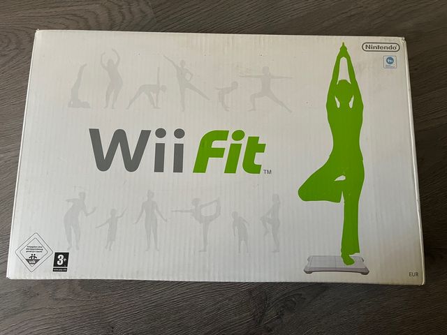 Juego Wii fit y tabla ejercicio