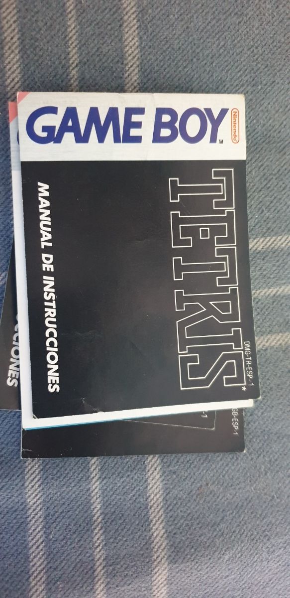 manual instrucciones game boy