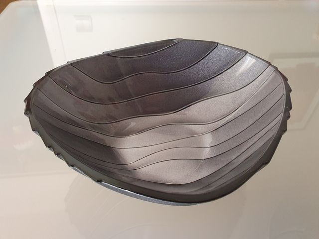 Cuenco de cristal artesanal