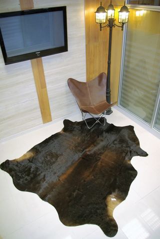 Alfombra piel de vaca argentina, el mejor cuero de