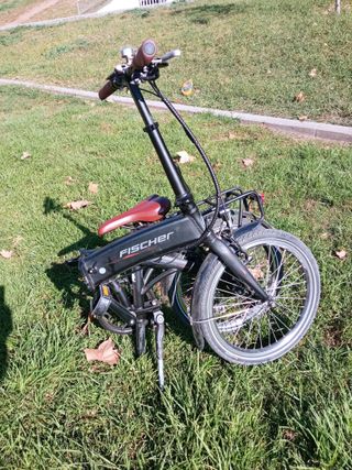 BICICLETA ELÉCTRICA PLEGABLE FISCHER FR18