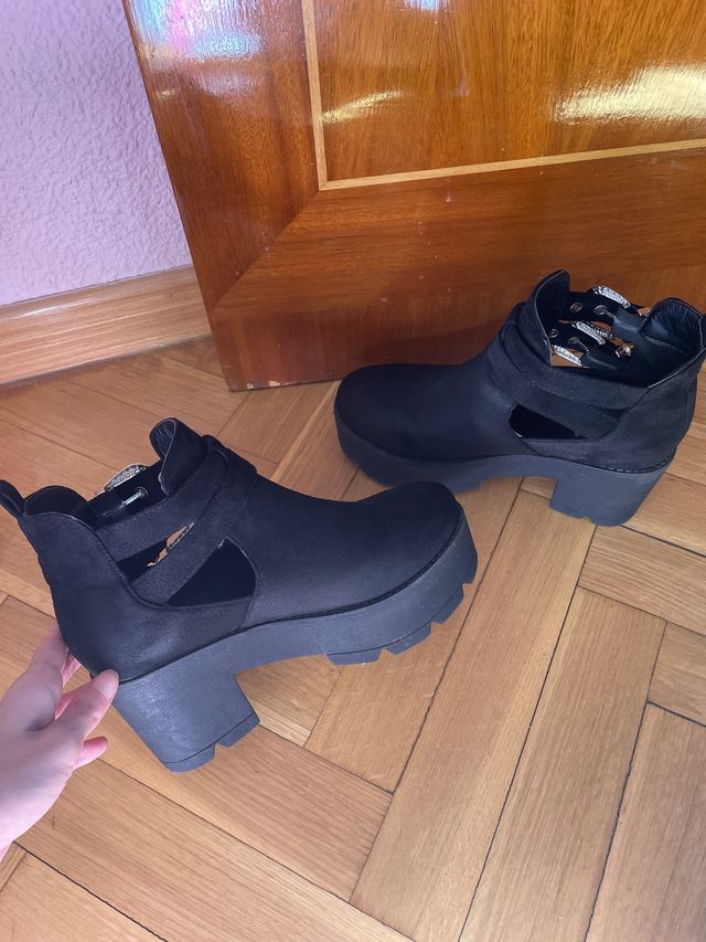 Botines negros Coolway