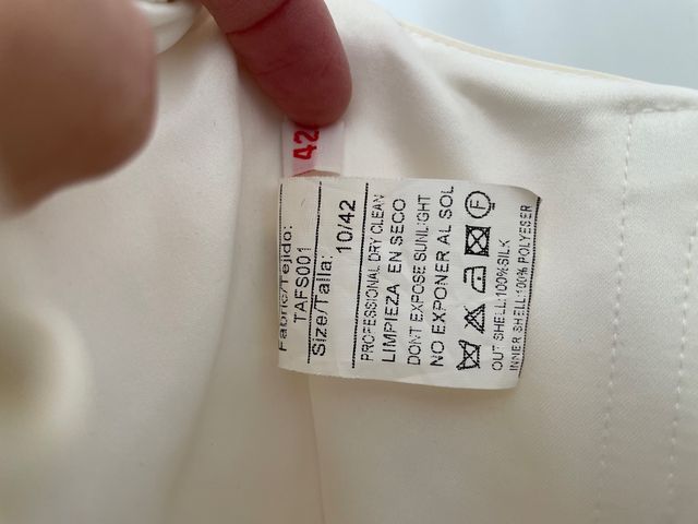 Vestido de novia Aire Barcelona