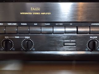 Philips amplificador  FA 650