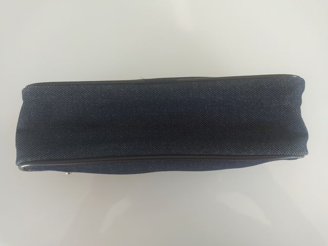 Estuche escolar de tela vaquera