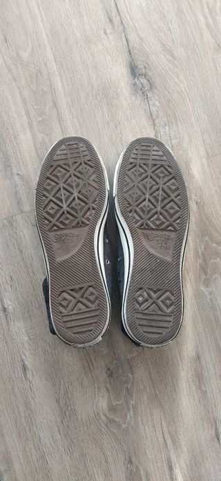 Converse Gris Talla 45 CT Sweatshirt Hi 1U450