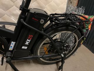 Bicicleta eléctrica y plegable