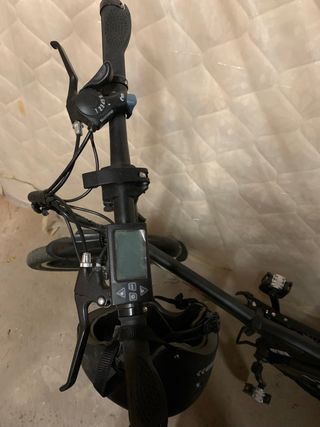 Bicicleta eléctrica y plegable