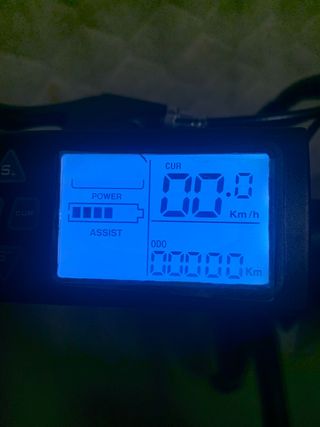 Bicicleta eléctrica y plegable