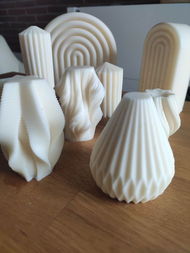 Pack velas caseras (cera de soja)