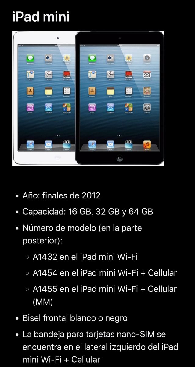 iPad mini mf432ty/a