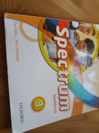 Libro  de ingles.  