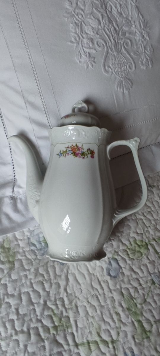 Juego de café porcelana Santa Clara nuevo