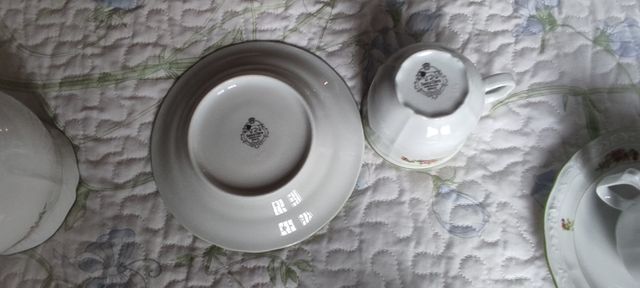 Juego de café porcelana Santa Clara nuevo