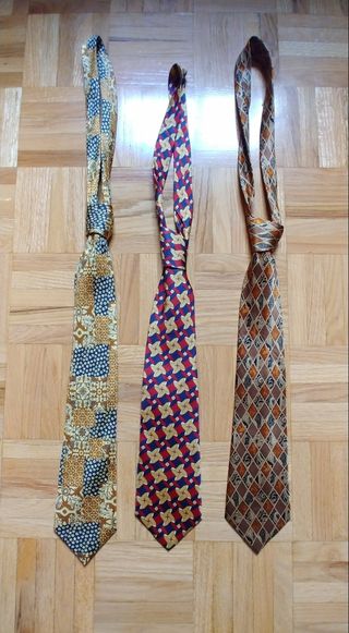 Lote 3 Corbatas - Marca Lanvin