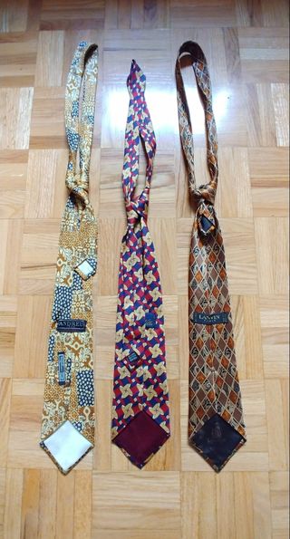 Lote 3 Corbatas - Marca Lanvin