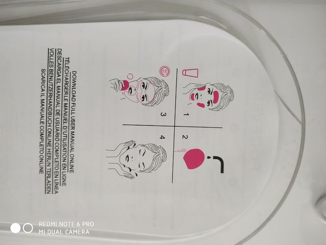 cepillo masajeador facial