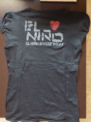Camiseta de manga corta marca EL NIÑO