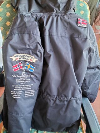 abrigo geographical norway talla S original