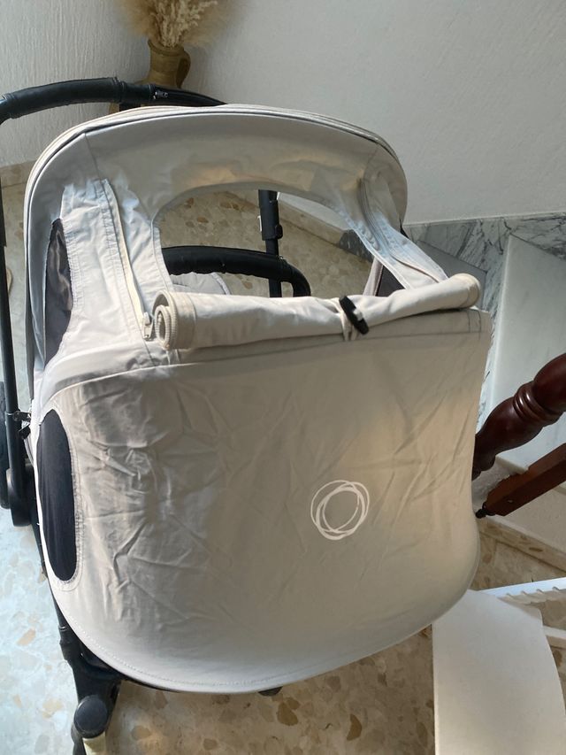 Capota de verano y colchoneta color gris