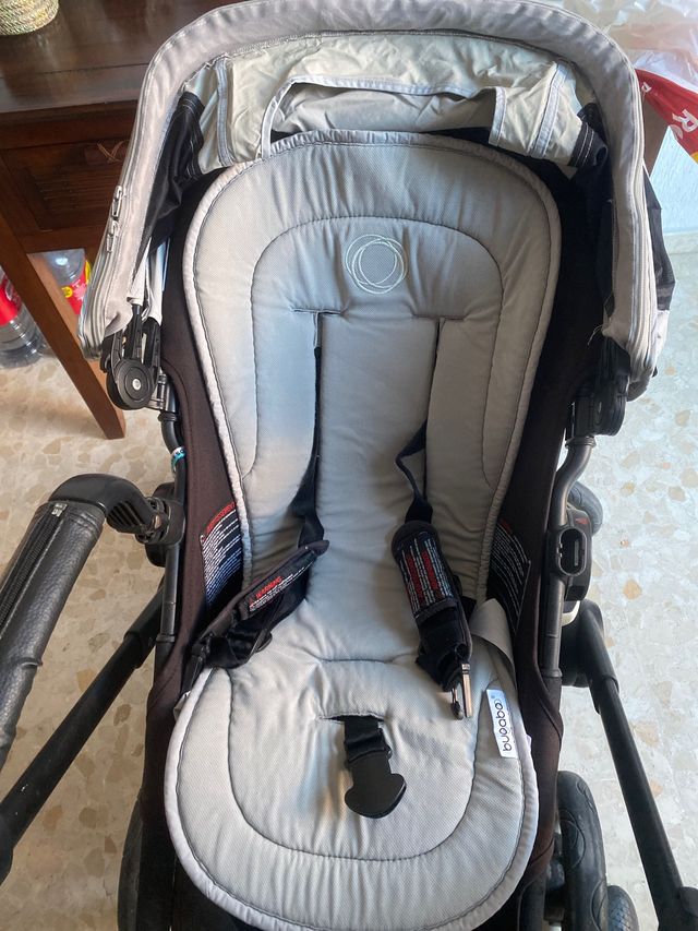 Capota de verano y colchoneta color gris