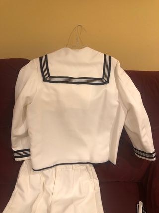 Traje de comunión de marinero