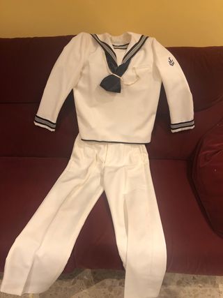 Traje de comunión de marinero