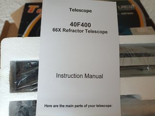 Telescopio astronómico Space View 