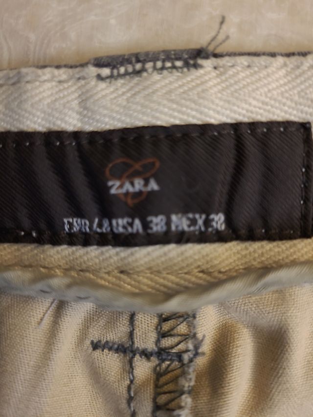 PANTALON DE HOMBRE DE ZARA TALLA.48