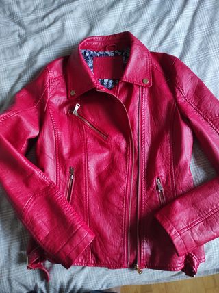 Cazadora Efecto Piel