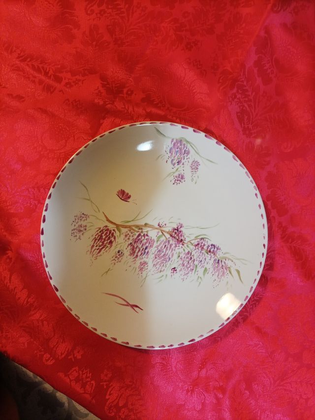 piatto dipinto a mano