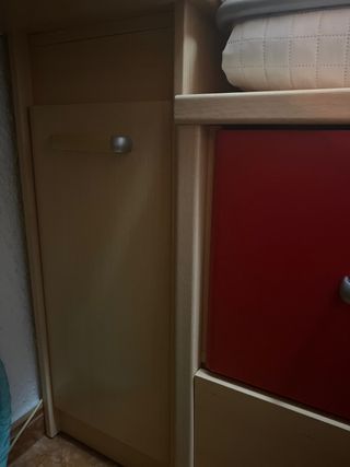 Cama nido,con cajones,escritorio,zapatero y mesita