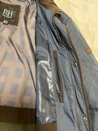 Parka azul marino Pedro del Hierro