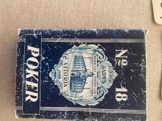 BARAJA POKER FOURNIER timbre 2 pesetas