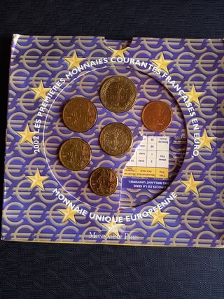 Francia  2002 cartera INCOMPLETA 